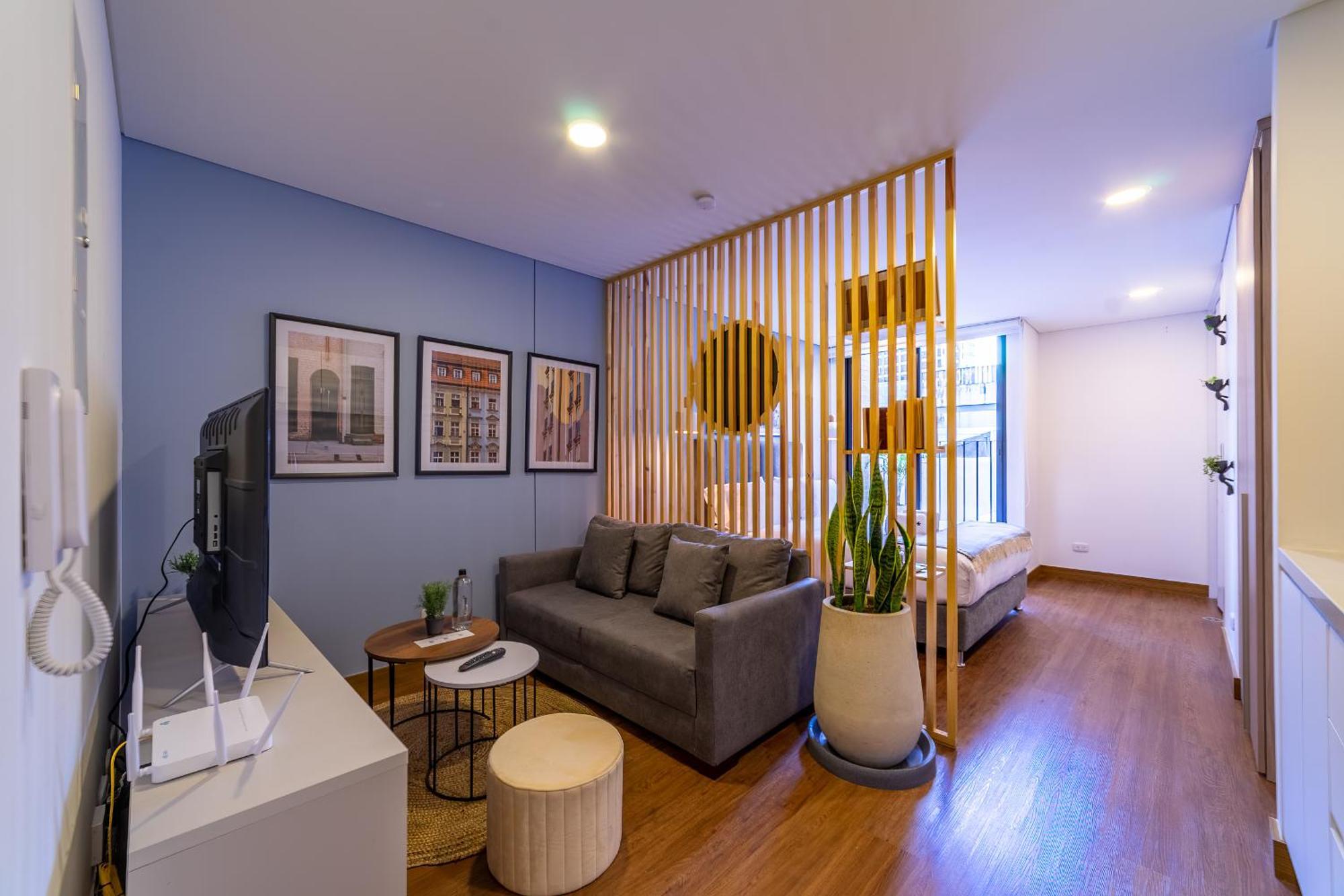 Apartamento Bright 1br In Centro Internacional Bogotá